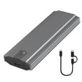 thumbnail image 1 of MesaSe M.2 External SSD Case SATA3.0 6Gbps NVMe/NGFF Hard Drive Enclosure Plug and Play, 1 of 9