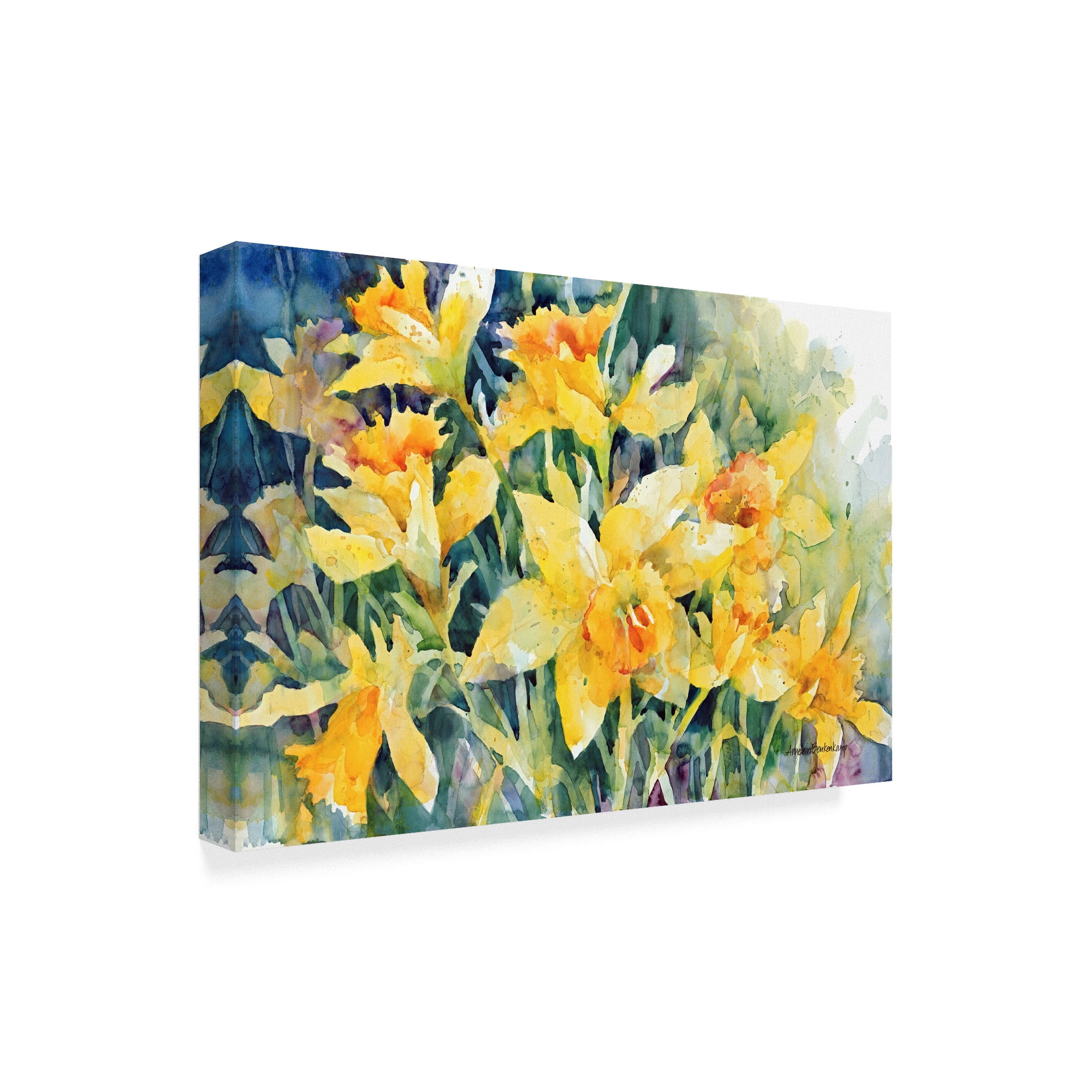 Trademark Fine Art 'Daffodil Party' Canvas Art by Annelein Beukenkamp