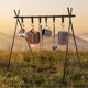 thumbnail image 5 of Outdoor Tent Camping Aluminum Portable Tripod Folding Shelf Tourist Drying Rack Camping Hanger, 5 of 5