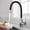 Black Pipe, variant on Orange Pipe Flexible Neck Kitchen Sink Faucet Chrome Universal Pipe Hot Cold Kitchen Mixer Tap Deck Mounted Bathroom Kitchen Tap