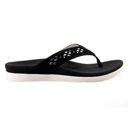 Spenco Laguna Stud Women s Orthotic Suede Sandal Size 38.5