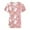 Pink, variant on QATAINLAV Womens Nursing Scrub Tops Easter Eggs Bunny Printed Working Uniform Short Sleeve V Neck Workwear Blouse T-shirt with Pockets Sales of Today Green XXL