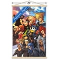 thumbnail image 3 of Disney Kingdom Hearts - Group Wall Poster with Wooden Magnetic Frame, 22.375" x 34", 3 of 3