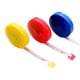 thumbnail image 1 of EeaseMX Cinta métrica retráctil creativa de 1,5 m para medir el cuerpo, costura, manualidades, ropa y dieta (rojo, azul y amarillo)., 1 of 7