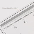thumbnail image 4 of Unique Bargains Film Flexible Ruler 90cm 0.1mm Scale with R Angle & Width Lines PET Plastic Folding Straight Ruler, 4 of 6