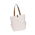thumbnail image 1 of Almencla Pickleball Bag Lightweight Outdoor Sports Racquet Handbag with Paddle Pocket white, 1 of 8
