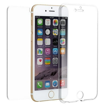 Transparent Protector Case - NEW BEYOND CELL TRI-MAX TRANSPARENT CLEAR CASE SCREEN GUARD PROTECTOR TPU SLIM COVER FOR APPLE iPHONE 6 (4.7