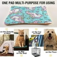 thumbnail image 5 of Coolnut Mermaid Unicorn Pet Bed for Small/Medium Dogs Cat | Pet Mat for Dog Cat Crates | Durable Polyester and Non-Slip Bottom Pet Bed, 24x36in Home Decor, 5 of 6