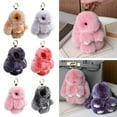 thumbnail image 2 of Plush Keychain, Adorable Design with Bright Colors, High-Quality Material for Daily Use, 2 of 9