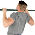 thumbnail image 5 of Ultimate Body Press OBL-G Home Gym Outdoor 4Ft Straight Pull Up Bar, Green, 5 of 5