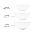 thumbnail image 3 of Excellante Imperial Melamine Dinnerware Collection 25 Oz, 5 7/8" Cereal/Soup/Rice Bowl White, Comes in Dozen, 3 of 3