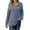 Blue, variant on Casual Color Block Hoodies Sweaters for Women Long Sleeve Drawstring Stripe Pullover Hooded Sweatshirts Loose Fall Winter Tops "White, M"