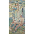 thumbnail image 2 of Edvard Munch 11x18 Black Ornate Wood Framed Double Matted Museum Art Print Titled - Men Turned Towards the Sun (1912-13), 2 of 5