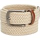 thumbnail image 1 of Perry Ellis Cinturón Tejido Webbed para Hombre, Beige, 38-40, 1 of 1