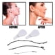 thumbnail image 4 of Juego de pegatinas de estiramiento facial de 40/60 piezas, parche de elasticidad de cinta de elevación instantánea para ojos y cara (60 piezas), 4 of 5