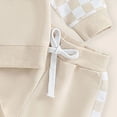 thumbnail image 5 of HCNTES Baby Boy Winter Clothes Toddler Baby Boy Clothes 1T 2T 3T 4T 5T Winter Outfits Contrast Color Long Sleeve Sweatshirt + Pants Sets, 5 of 5