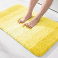 thumbnail image 1 of Thickened bedroom carpet, bathroom doormat, absorbent, stain-resistant, household toilet mat, non-slip mat, 51x61 (U-shaped), turmeric., 1 of 5