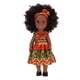 thumbnail image 2 of Muñeca Negra, Muñeca de 14 Pulgadas Muñeca Afro Cabello Lindo Vestido Cambiante Ropa para Niños, 2 of 7