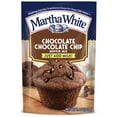 thumbnail image 2 of Martha White Chocolate Chocolate Chip Muffin Mix, 7.4 oz Bag, 2 of 9