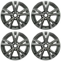 For Nissan Rogue OEM Design Wheel 18" 18x7 2017-2020 Machined Charcoal Set of 4 Replacement Rim