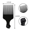 thumbnail image 4 of Hair Pick Comb, Fist Hair Picks for Afro Hair, Plastic 6.5 inch Afro Picks for Women and Men, Lift Hair Pick for Curly Hair, Rainbow Set (12 PCS), 4 of 4