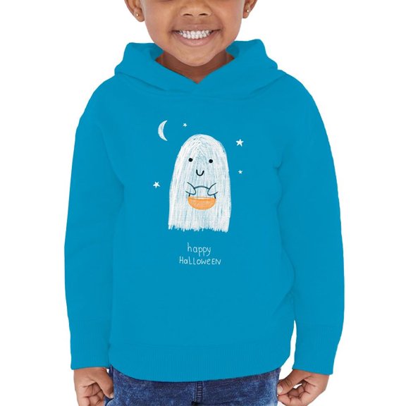 Cute Ghost Doodle Hoodie Toddler -Image by Shutterstock, 5 Toddler