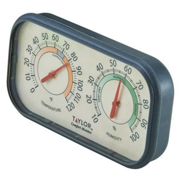 Western Humidor Caliber 4R Hygrometer and Thermometer Humidity Reader ...