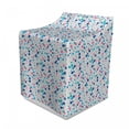 thumbnail image 1 of Abstract Washer Cover, Dots Little Circles with Bunch of Spots Background Girlish Abstract Design, Easy to Use Bathroom Accent Fabric, 29" x 28" x 40", Multicolor, by Ambesonne, 1 of 3