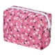 thumbnail image 1 of 1 Pc Bolsa Cosmética Portátil de Flores para Vacaciones y Viajes de Negocios Rosa Profundo de Poliéster, 1 of 3