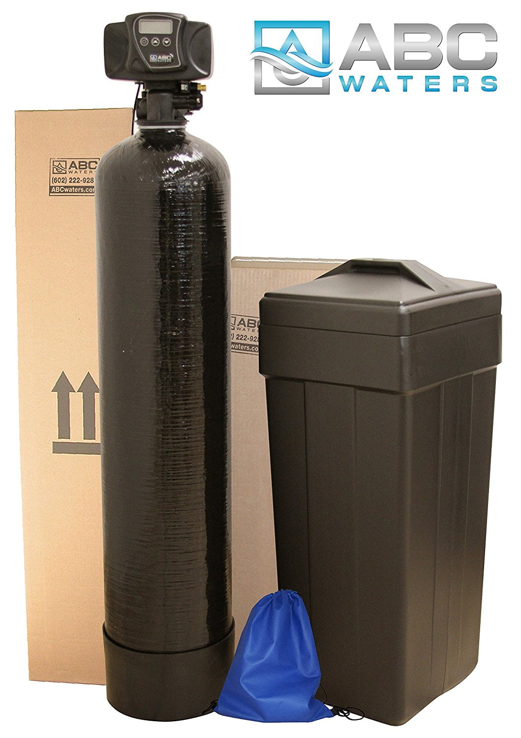 ABCwaters built Fleck 5600sxt Water Softener 48,000 Grain Capacity