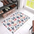 thumbnail image 3 of MKHERT Watercolor Cacti Succulents and Monstera Tropical Plant Doormat Rug Home Decor Floor Mat Bath Mat 30x18 inch, 3 of 3