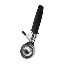BallsFHK Ounces Portion Scoop, 1 Release Cookie Scoop - With Gray Handle, Stainless Steel Scoop, Scooping Cookie Dough, Cupcake Batter Or Ice Cream