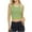 Green^, variant on Women's Striped Halter Tops, Sleeveless Slim Fit Color Block Knit Cropped Tank Tops, Womens Summer Outfits Green^ XL