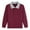 Red, variant on Tisuna Little Boys Shirts Solid Color Long Sleeve Lapel Neck Tops Classic Soft Autumn Winter Kids Outdoor Wear Brick Red Size 9-10 Years