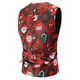 thumbnail image 3 of Traje informal de tres piezas con estampado navideño, vestido de año nuevo, 3 of 5