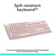 thumbnail image 5 of Teclado inalámbrico Logitech K270 para Windows de tamaño completo Rose, 5 of 8