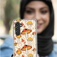 thumbnail image 5 of Mundaze - Case for Samsung Galaxy S23 Slim Shockproof Hard Shell Soft TPU Heavy Duty Protective Phone Cover - Retro groovy Mushrooms, 5 of 5