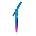 thumbnail image 1 of lionlar Eyebrow Tweezers Rustproof Tool 4mm Flat Tip Tweezers Multifunctional 3 in 1 Blue, 1 of 9