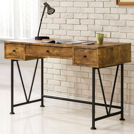 A Line Furniture Mid Century Industrial Design Home Office Computer/ Writing Desk with (Best Computer For Industrial Design)