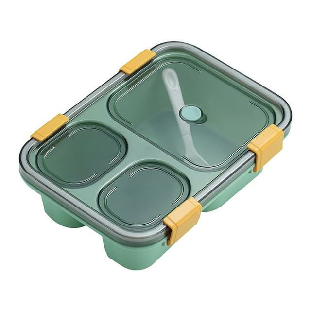 Meitianfacai Lunch Box Food Container, Children's Bento Box Soup Box Set Sealed Leakproof Bento Box Bento