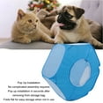 thumbnail image 3 of Small Animal Tent Enclosure, Portable Waterproof Sturdy Structure Large Space Pet Cage Tent  for Puppy for Hamster Black,Blue, 3 of 7