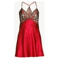 thumbnail image 2 of Joyspun Women’s Lace Satin Sleep Chemise, Sizes S to 3X, 2 of 5