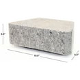 thumbnail image 4 of Pavestone 10"  Pewter (Grey) Concrete Retaining Wall, 4 of 6