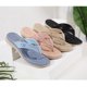 thumbnail image 5 of 2024 Nueva llegada Diapositivas casuales para mujeres - Elegantes chanclas con punta de clip de metal con suela suave 36, 5 of 5