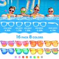 thumbnail image 2 of Gafas de sol Party Favors SNWIDA para niños, 16 paquetes, UV400, de 3 a 8 años, 2 of 7