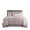 Pink, variant on Gracie Mills 5-Piece Crinkle Velvet Comforter Set GRACE-15778 Full/Queen
