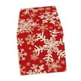 thumbnail image 2 of Tnarru Christmas Table Runner Cover Cloth Xmas Dining Tablecloth Decoration Home Party Snowflakes, 2 of 8