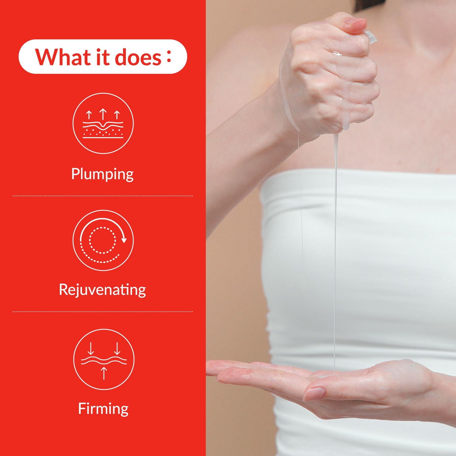 Soo'AE Retinol + Collagen Firming Serum Mask, Volume - Net 0.7 OZ. / 20 g