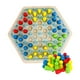 thumbnail image 1 of Juego de ajedrez triangular en cadena, juguete educativo, juguete de aprendizaje preescolar, divertido juego interactivo, ajedrez en cadena para niños, 1 of 9