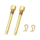 thumbnail image 4 of 2 Piezas Pernos de Freno de Disco de Bicicleta Perfecl Perno de Abrazadera de Freno M4 Tornillos Piez oro, 4 of 8
